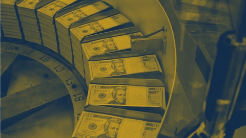 آلة لطباعة العملة