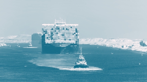 تدفقات التجارة عبر البحر الأحمر