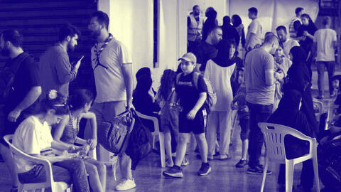 displaced people in schools