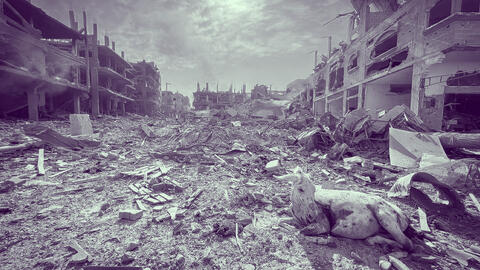Gaza ghost town