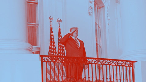 trump in white house