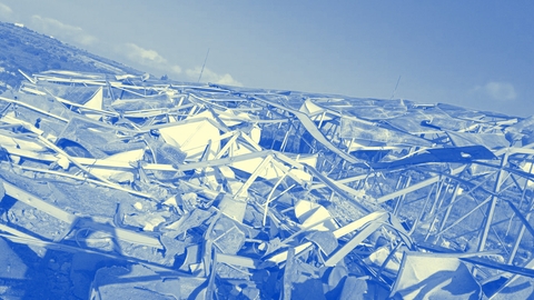 lebanon damaged solar panels