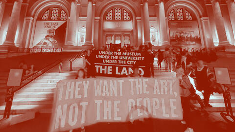 museum protest