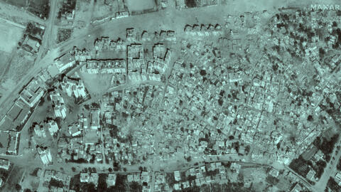 gaza rubble