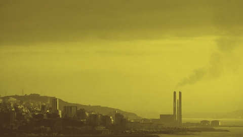 pollution lebanon