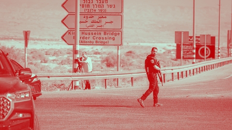 jordan west bank border crossing