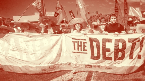 cancel the debt protest