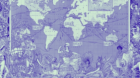 archive map british empire