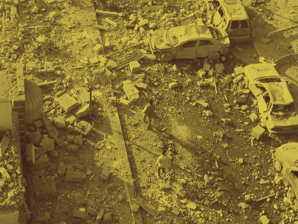 destruction south lebanon