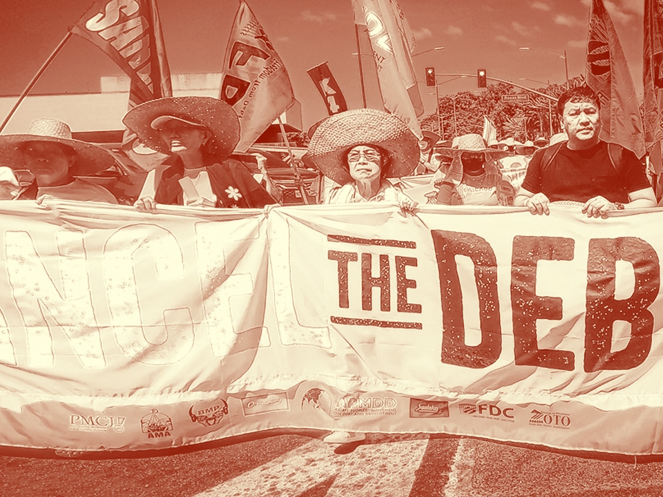 cancel the debt protest