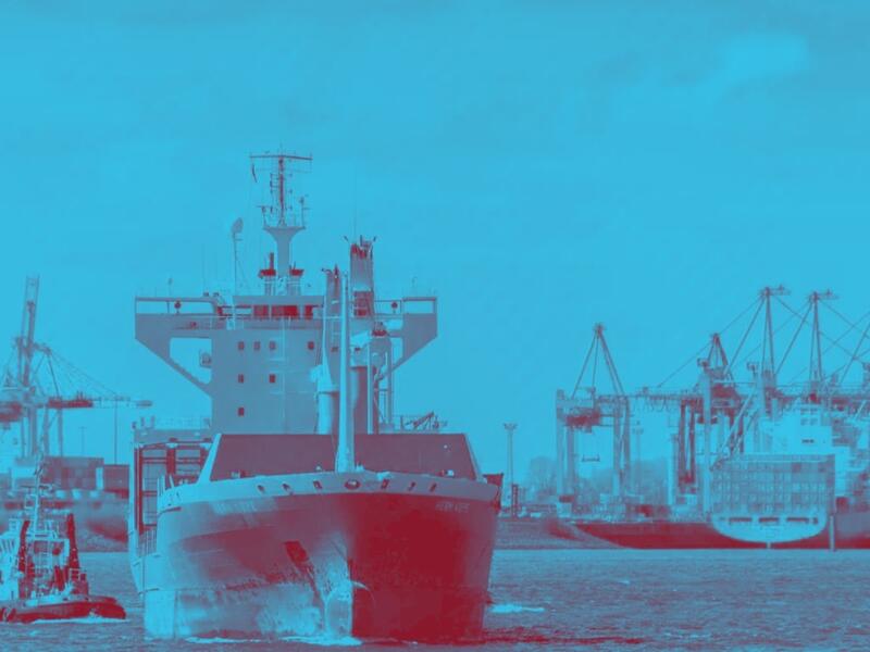 الشحن البحري