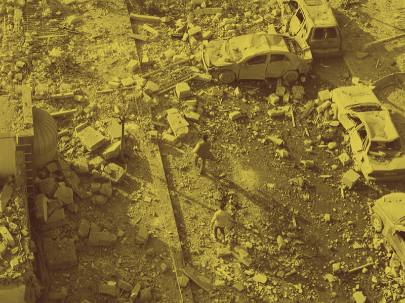 destruction south lebanon