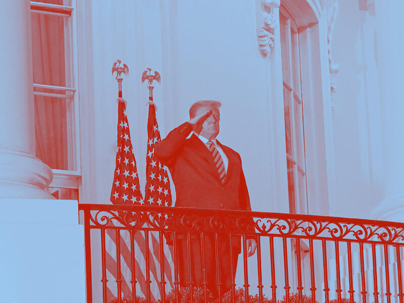 trump in white house