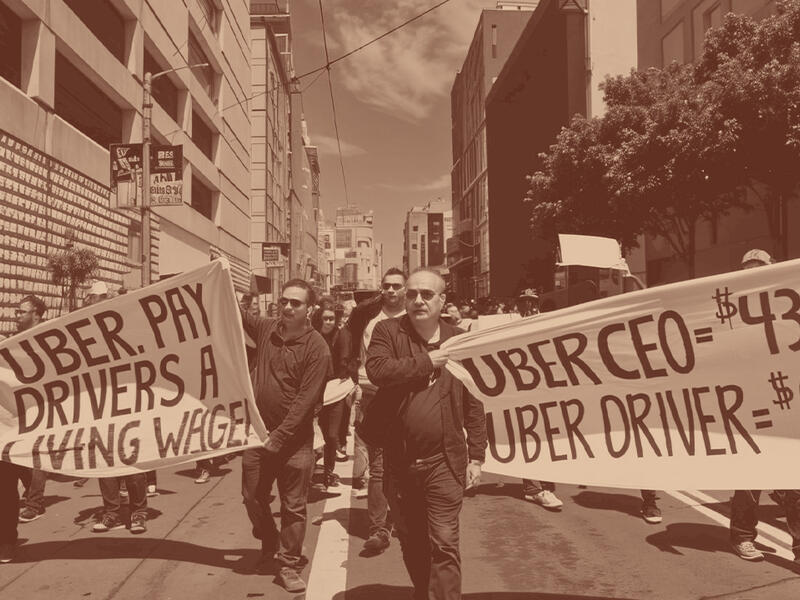 uber protest