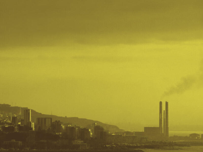 pollution lebanon