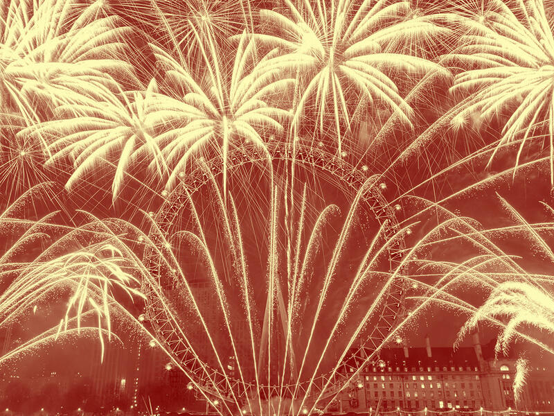new year fireworks london
