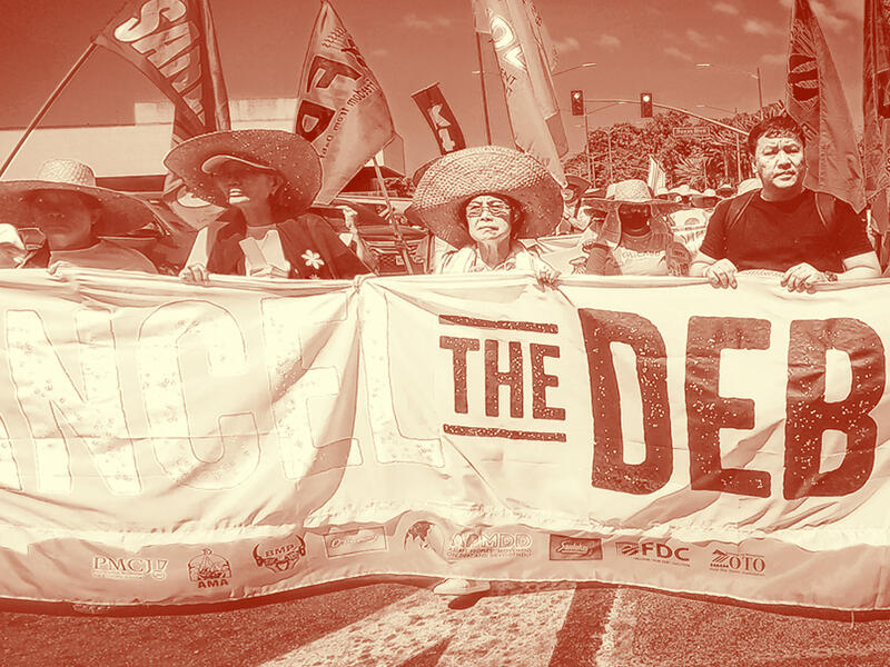 cancel the debt protest