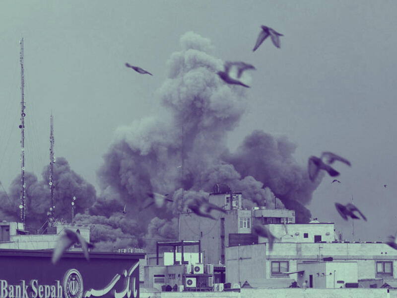 bombardment on iran