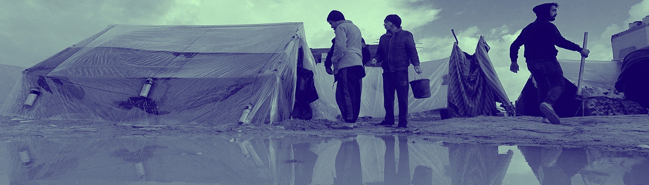 gaza tents &amp; water