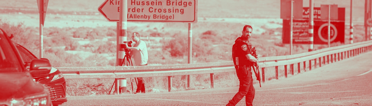 jordan west bank border crossing