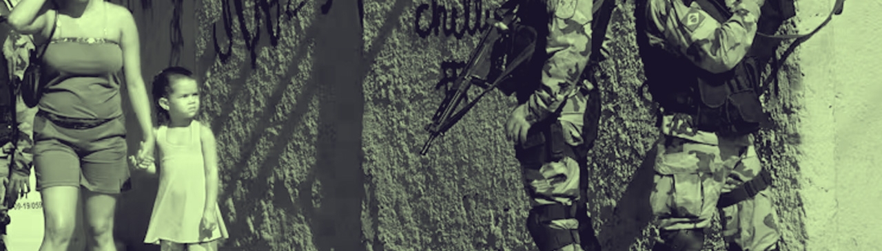 favela brazil and police