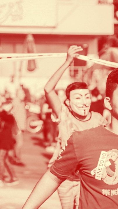 children protest lebanon