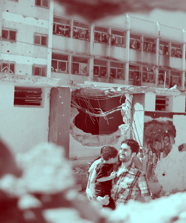 تدمير المدارس في غزة
