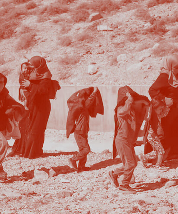 النزوح في البلدان العربية