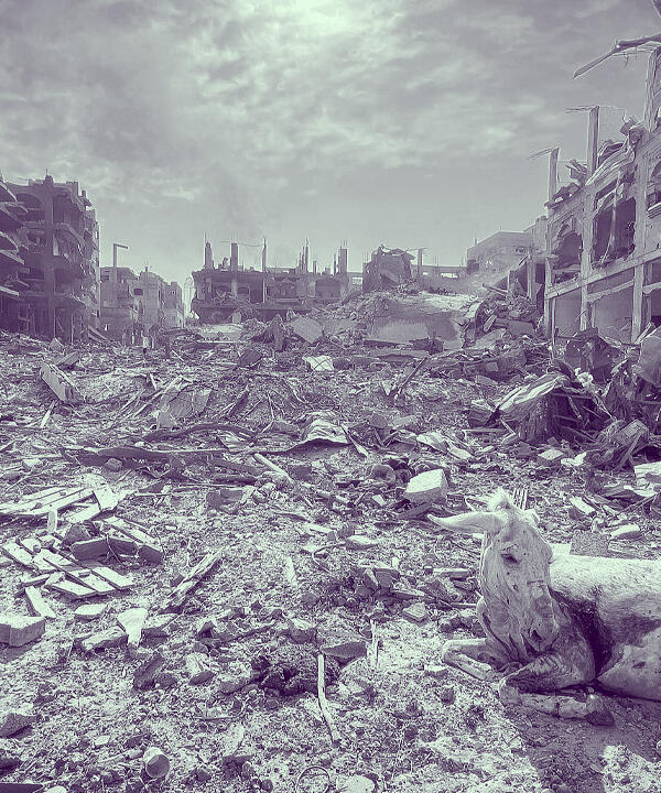 Gaza ghost town