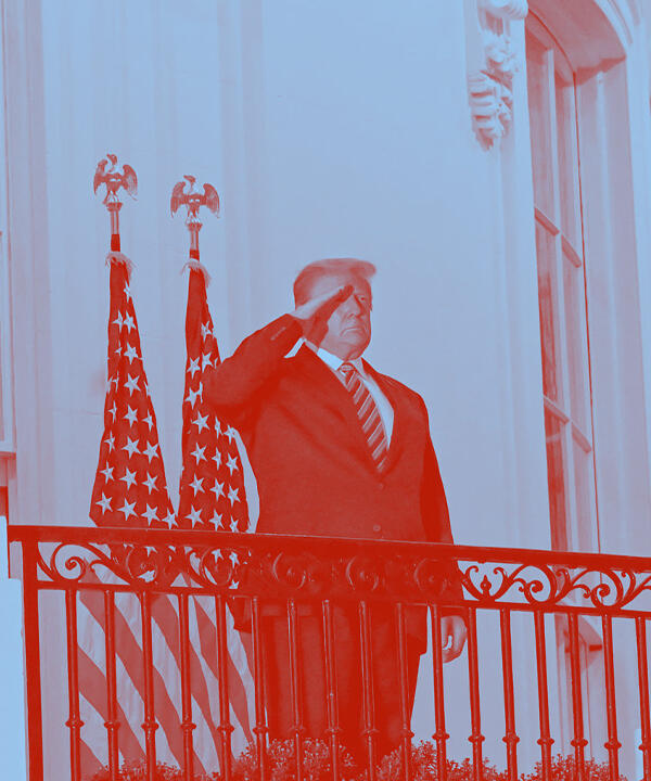 trump in white house