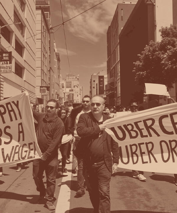 uber protest