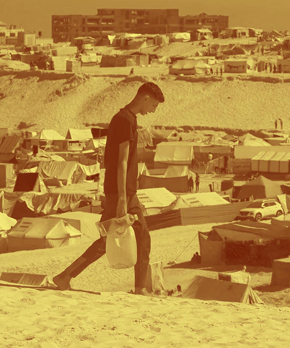 الاستعمار بالجفاف في فلسطين