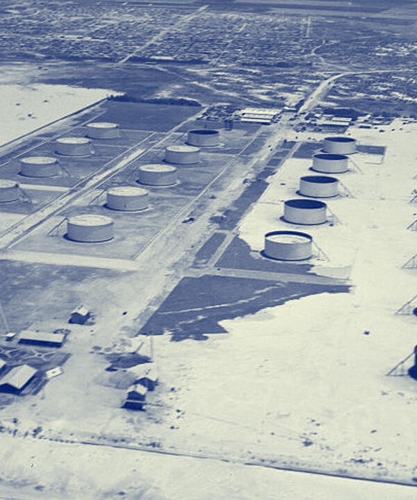 Oil US (colonized) base in Haifa