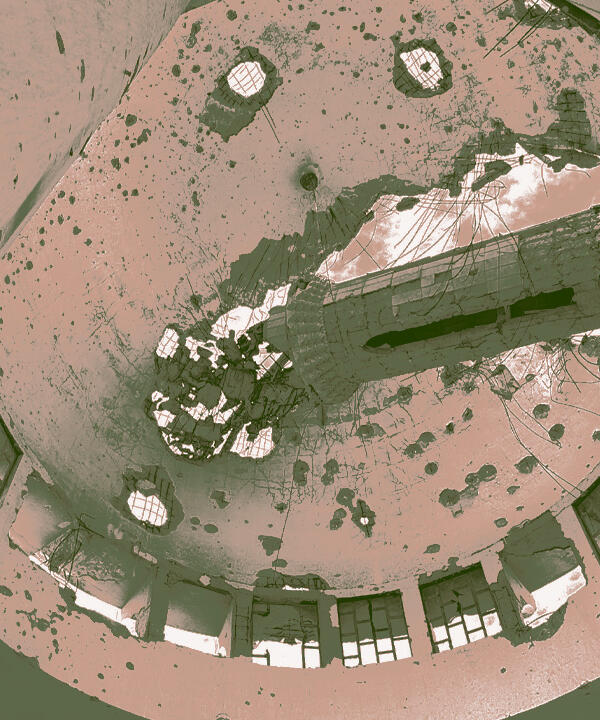 iran war - destroyed building